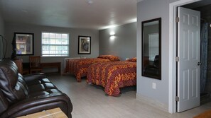 Standard Double Room | Desk, iron/ironing board, free WiFi, bed sheets - Heritage Inn (Daytona Beach)