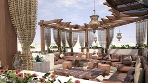 Outdoor dining - Najd Boutique Hotel (Doha)