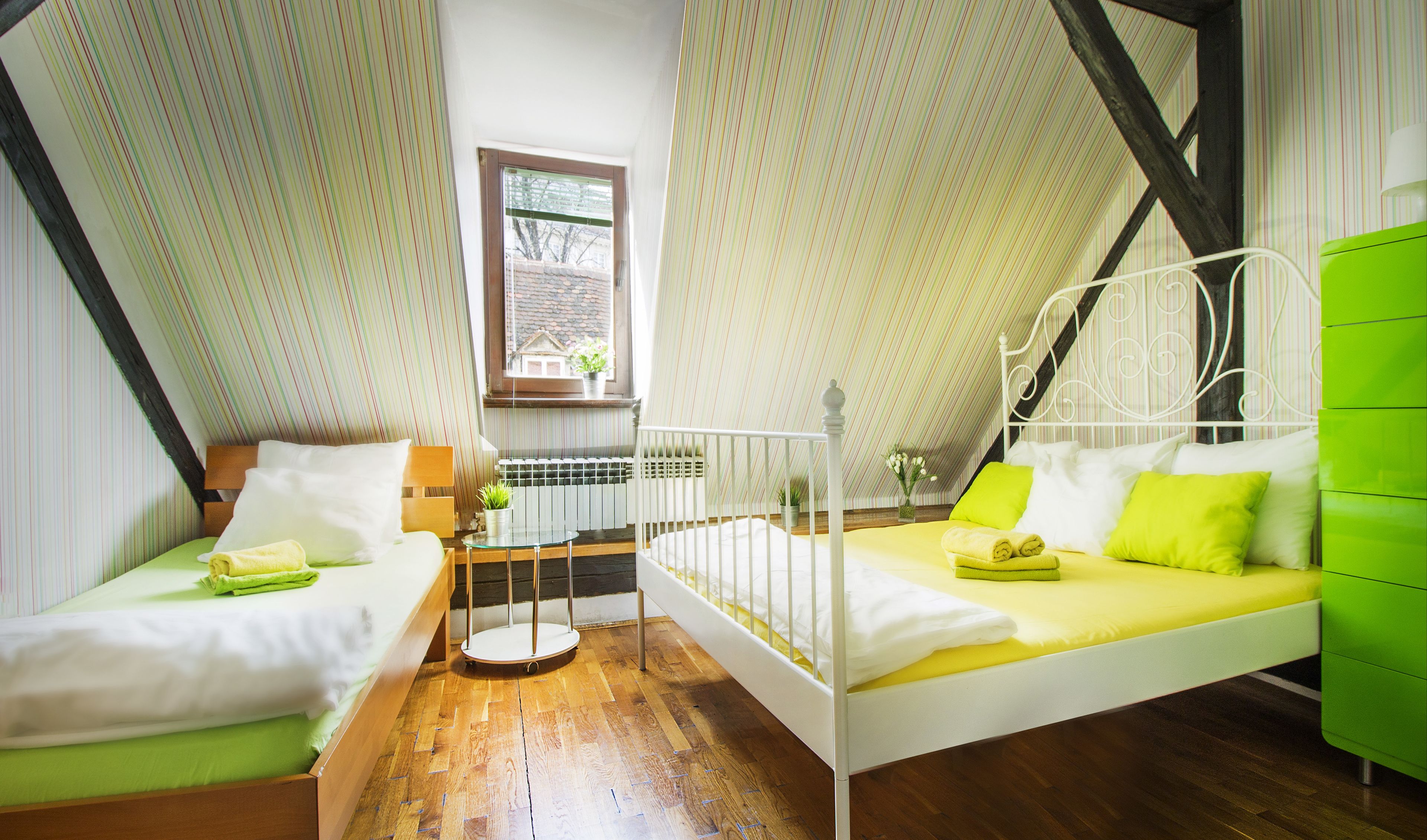 Twin Room With Shared Bathroom | Free WiFi, bed sheets