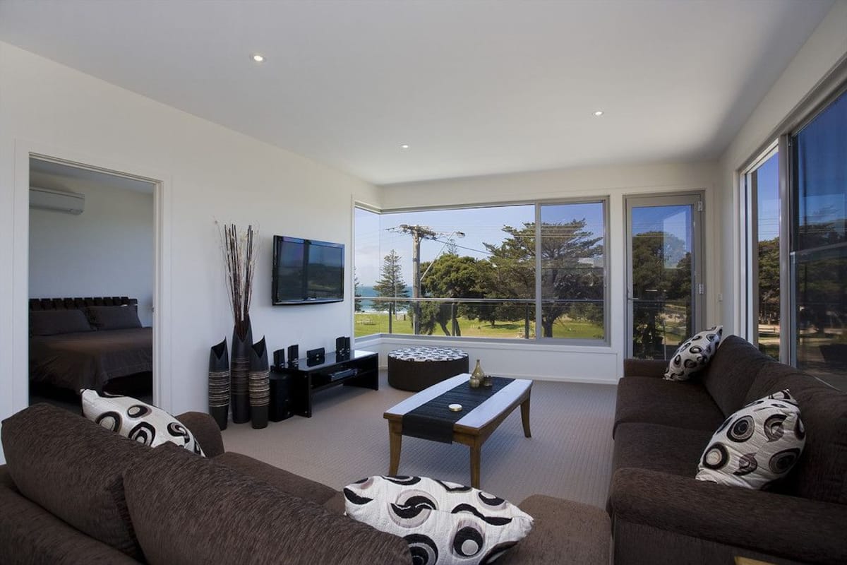 Premium-Apartment, 2 Schlafzimmer | Wohnzimmer