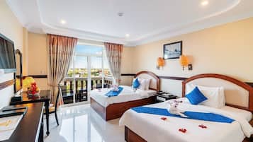 Phòng 2 giường đơn Deluxe, 2 giường đơn | Minibar, két bảo mật tại phòng, trang trí khác biệt