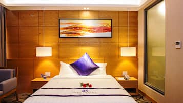 Superior Room, No Windows | Premium bedding, minibar, in-room safe, desk