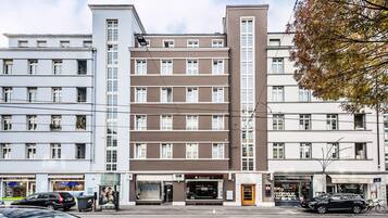 Overnatningsstedets facade
