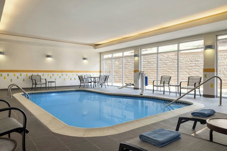 Indoor pool. Fairfield Inn & Suites Bristol