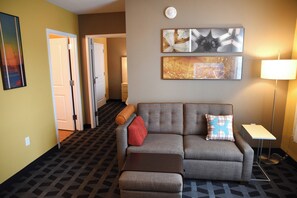 Suite, 1 Bedroom | Desk, iron/ironing board, free WiFi, alarm clocks - TownePlace Suites Lawrence Downtown (Lawrence)