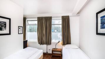 Double or Twin Room, Shared Bathroom | Desk, free WiFi, bed sheets