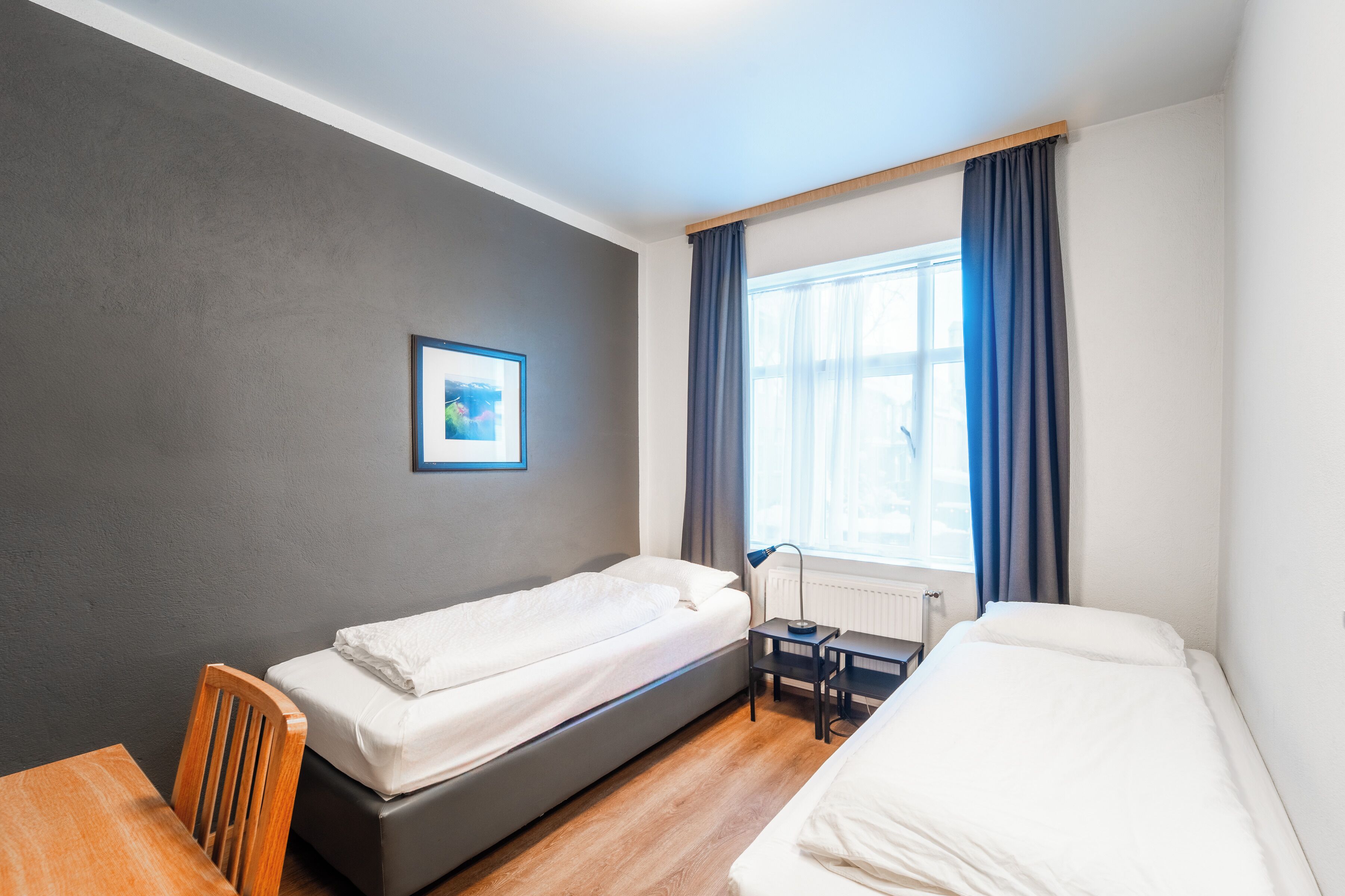 Double or Twin Room, Shared Bathroom | Desk, free WiFi, bed sheets