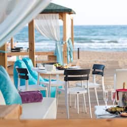 Private beach, beach cabanas, sun-loungers, beach umbrellas