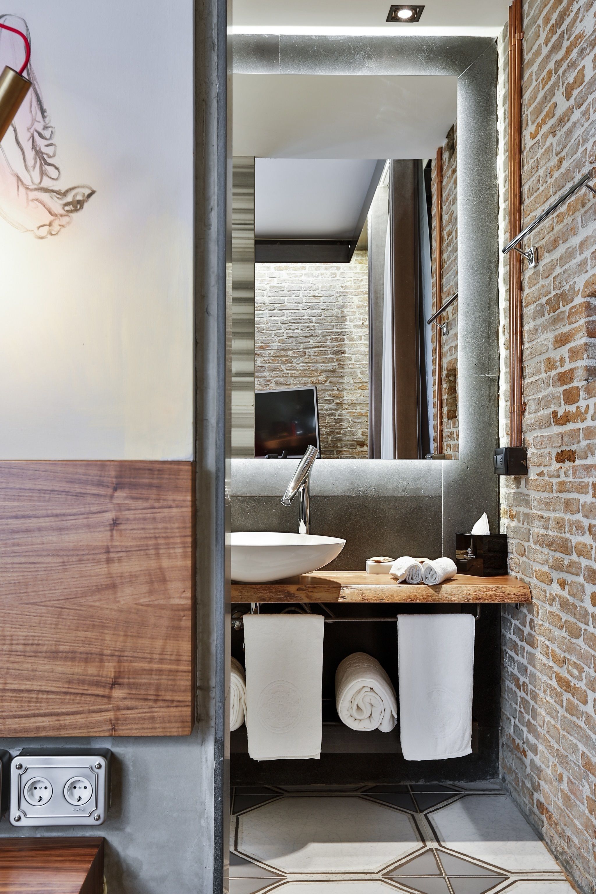 shower, rainfall showerhead, designer toiletries, hair dryer