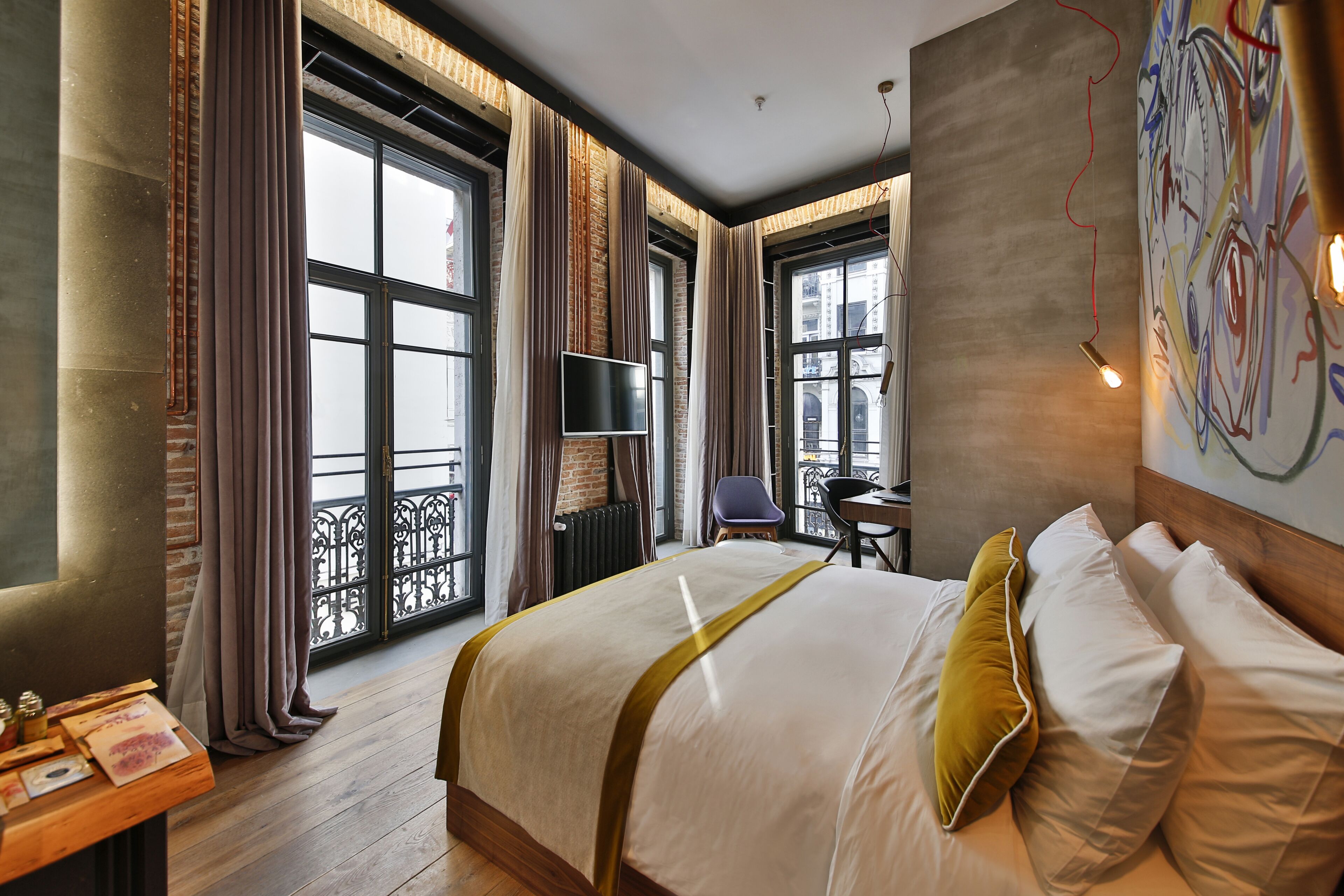 senior suite (istiklal view) | 1 bedroom, premium bedding, minibar, in-room safe