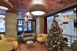 Àrea amb seients del vestíbul