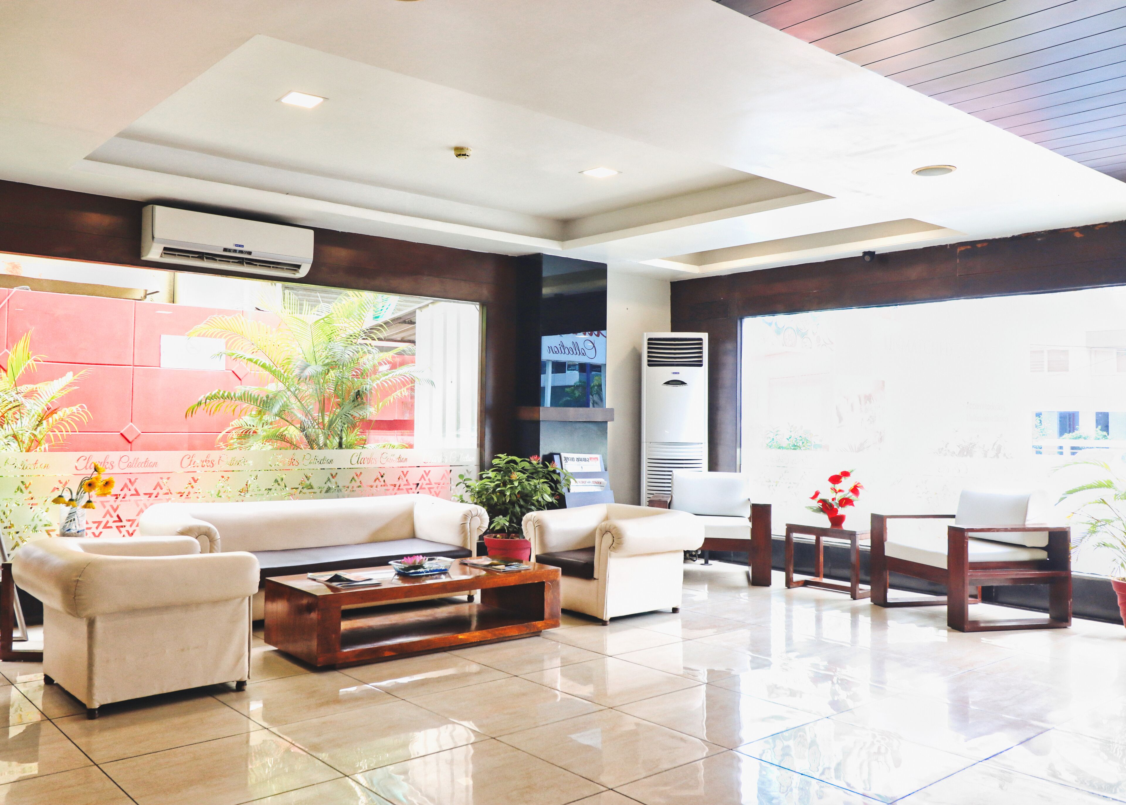 Lobby sitting area