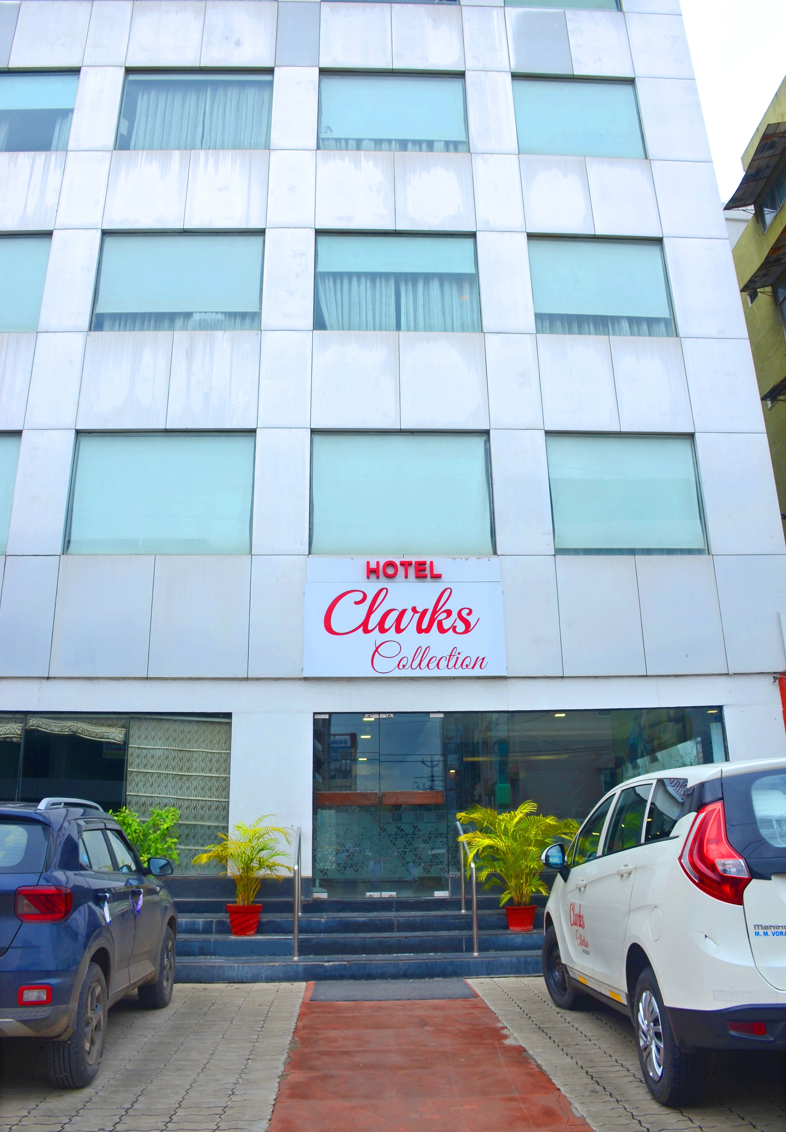 Fassade der Unterkunft