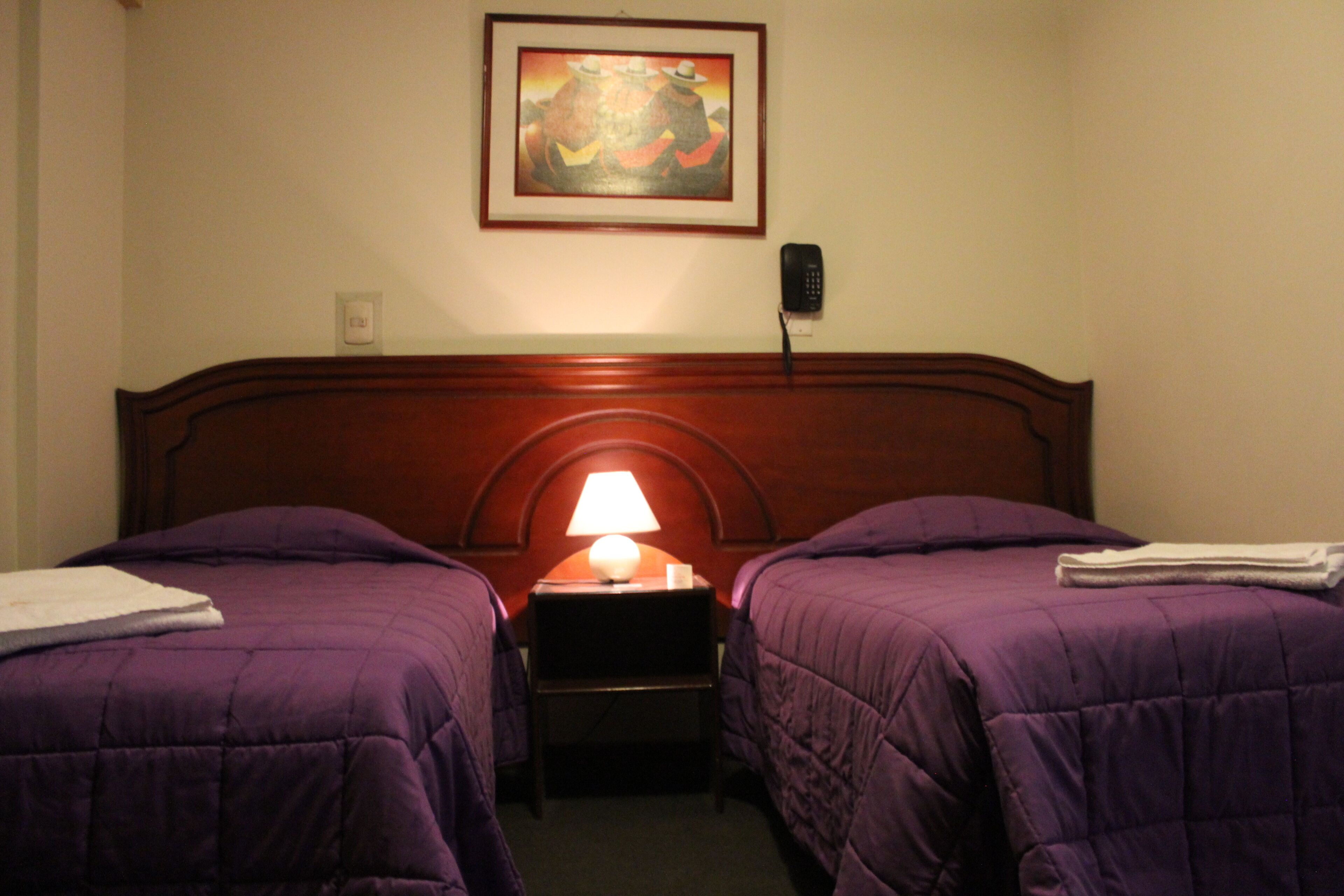 twin room | view from room