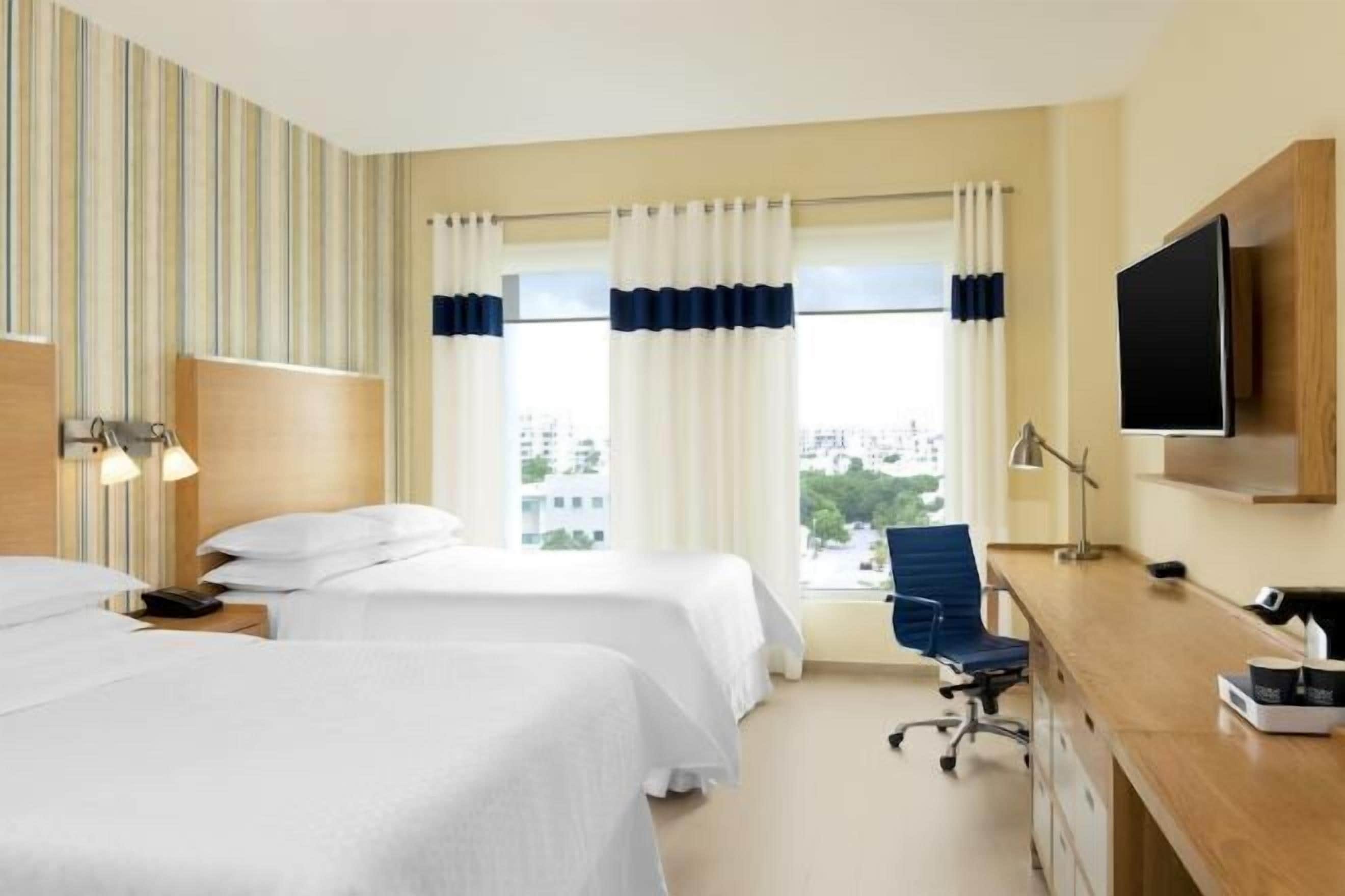 Premium bedding, minibar, in-room safe, desk