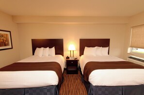 Roupas de cama premium, edredons de pluma, cofres nos quartos