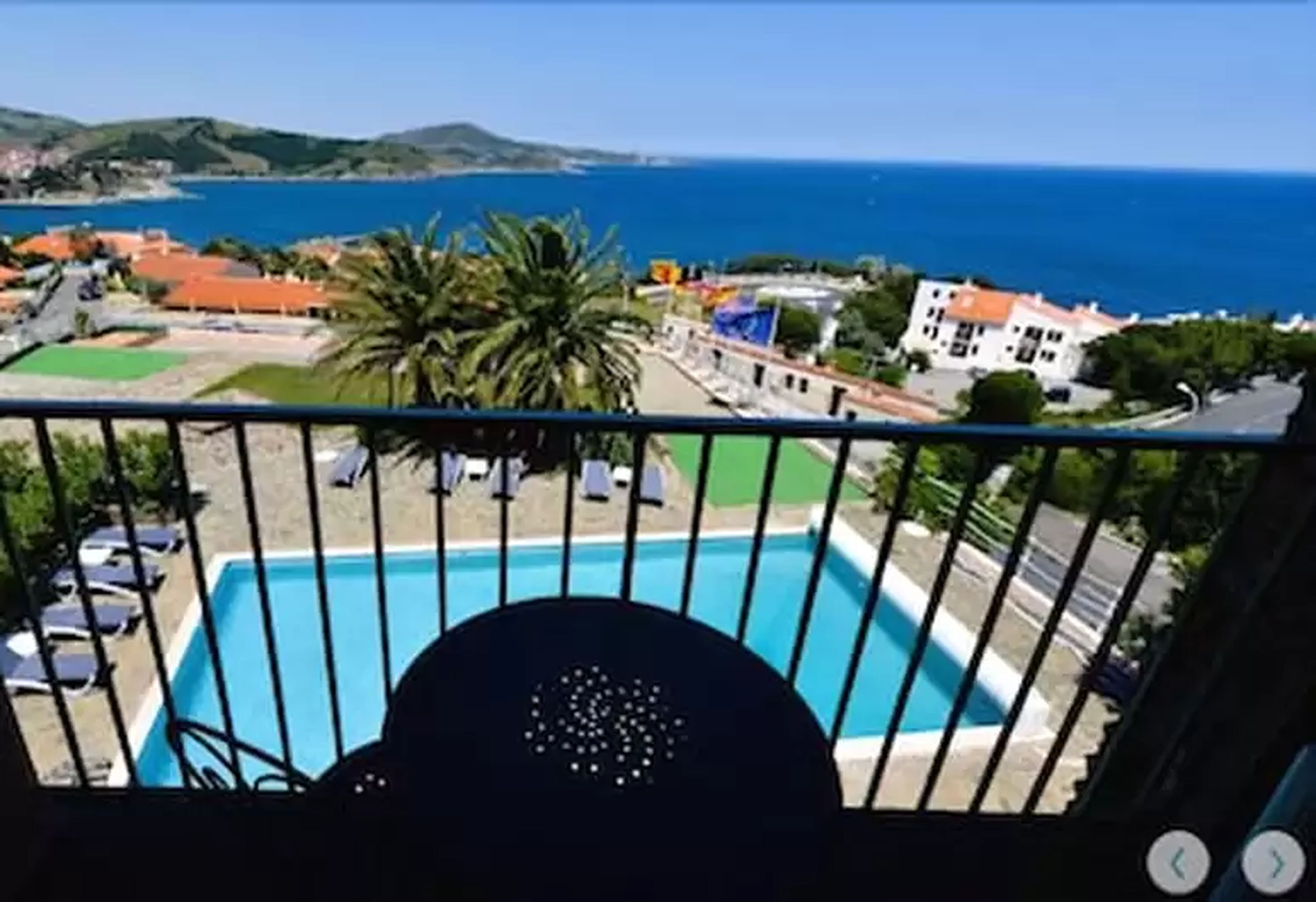 superior double room, sea view | balcony view