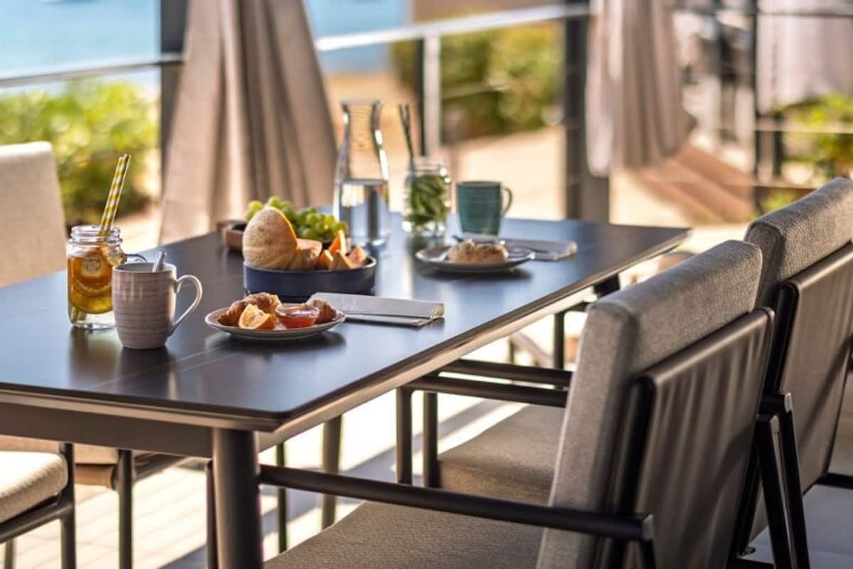 Luxury Holiday Home | Ausblick vom Zimmer