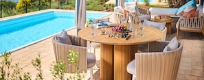 Luxury Sea View Holiday Home with private pool | Terrace/patio - Aminess Planet Camping Holiday Homes Sirena (Novigrad)