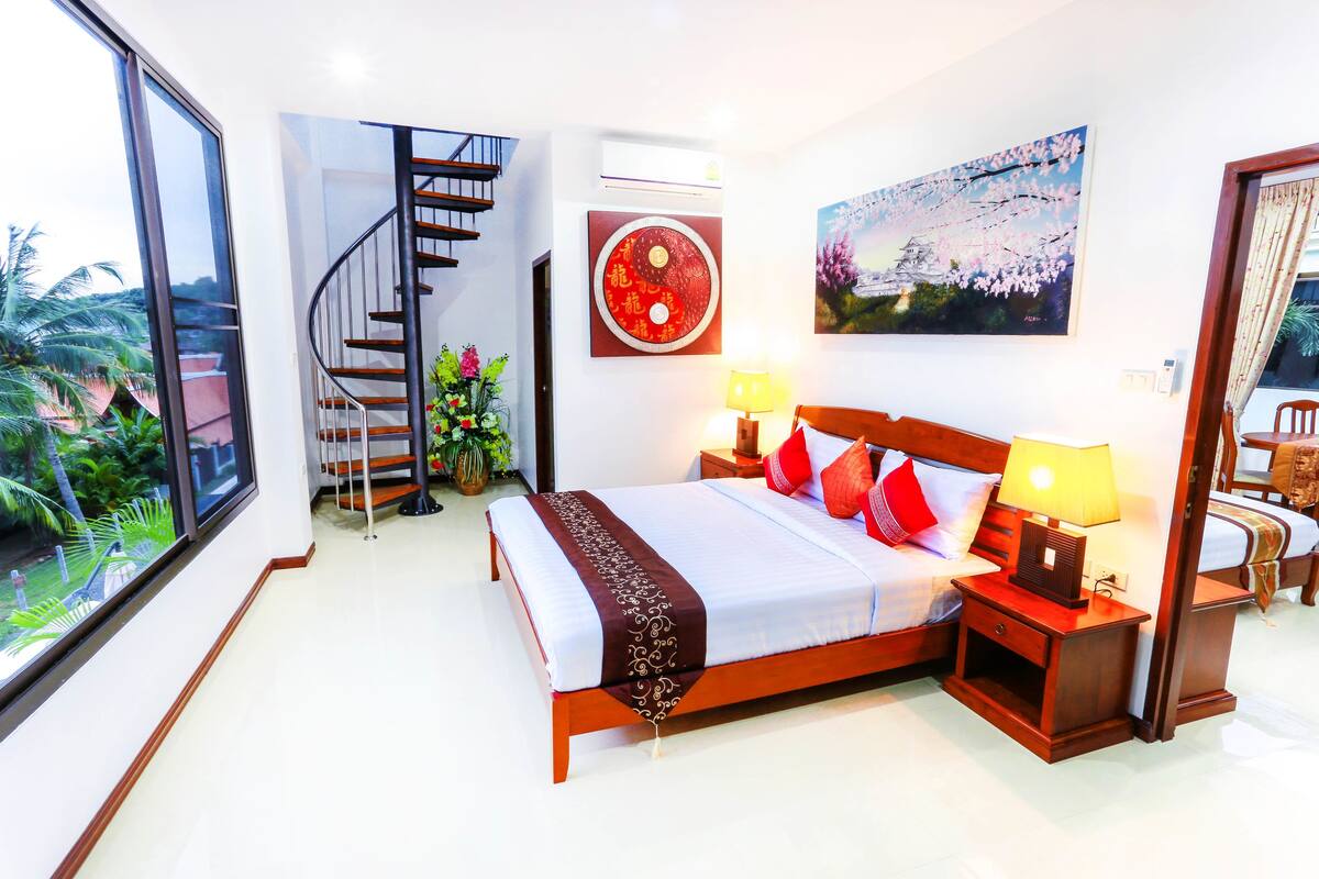 Family 2Bedroom with Roof Top Garden | Minibar, caja fuerte, escritorio y wifi gratis