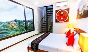 Family 2Bedroom with Roof Top Garden | Minibar, in-room safe, desk, free WiFi - Palm Oasis Boutique Hotel (Rawai)
