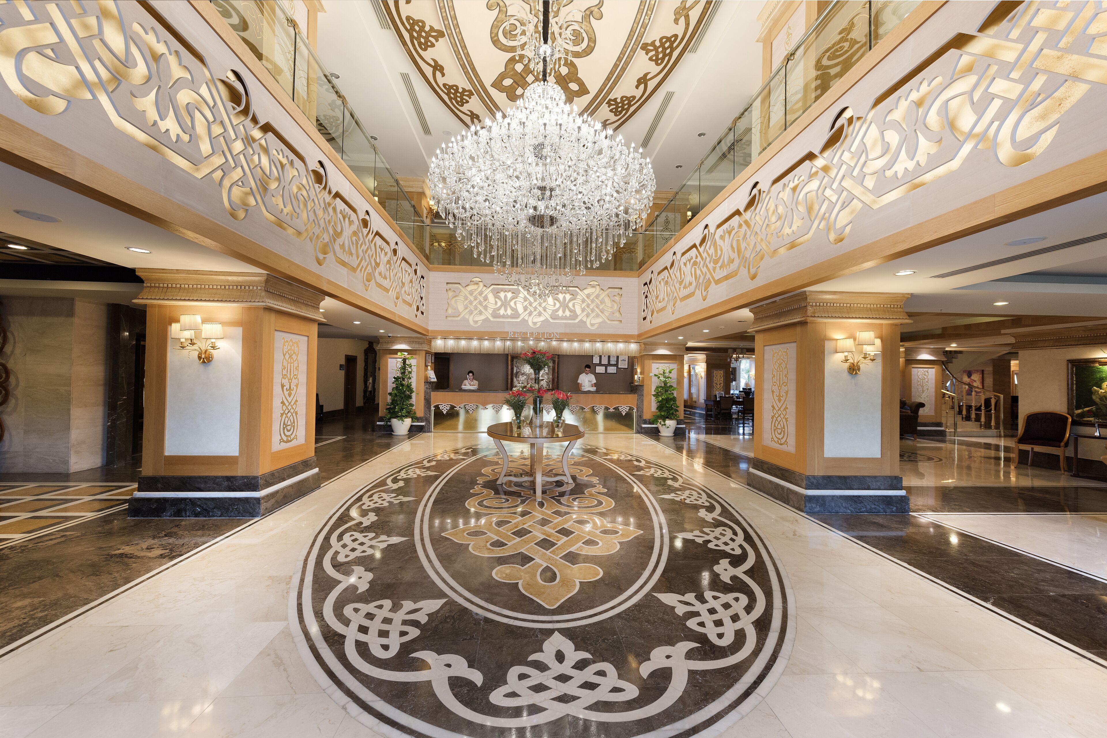 Sala de estar en el lobby