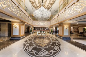 Sala de estar en el lobby