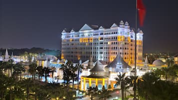 Front of property – evening/night