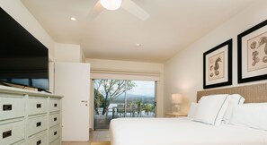 Panoramic Condo, 2 Bedrooms, Kitchen, Ocean View | Premium bedding, in-room safe, blackout drapes, soundproofing