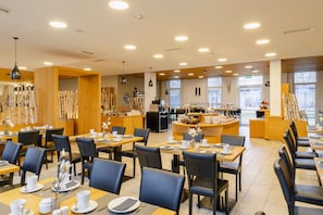 Daily buffet breakfast (EUR 14 per person)