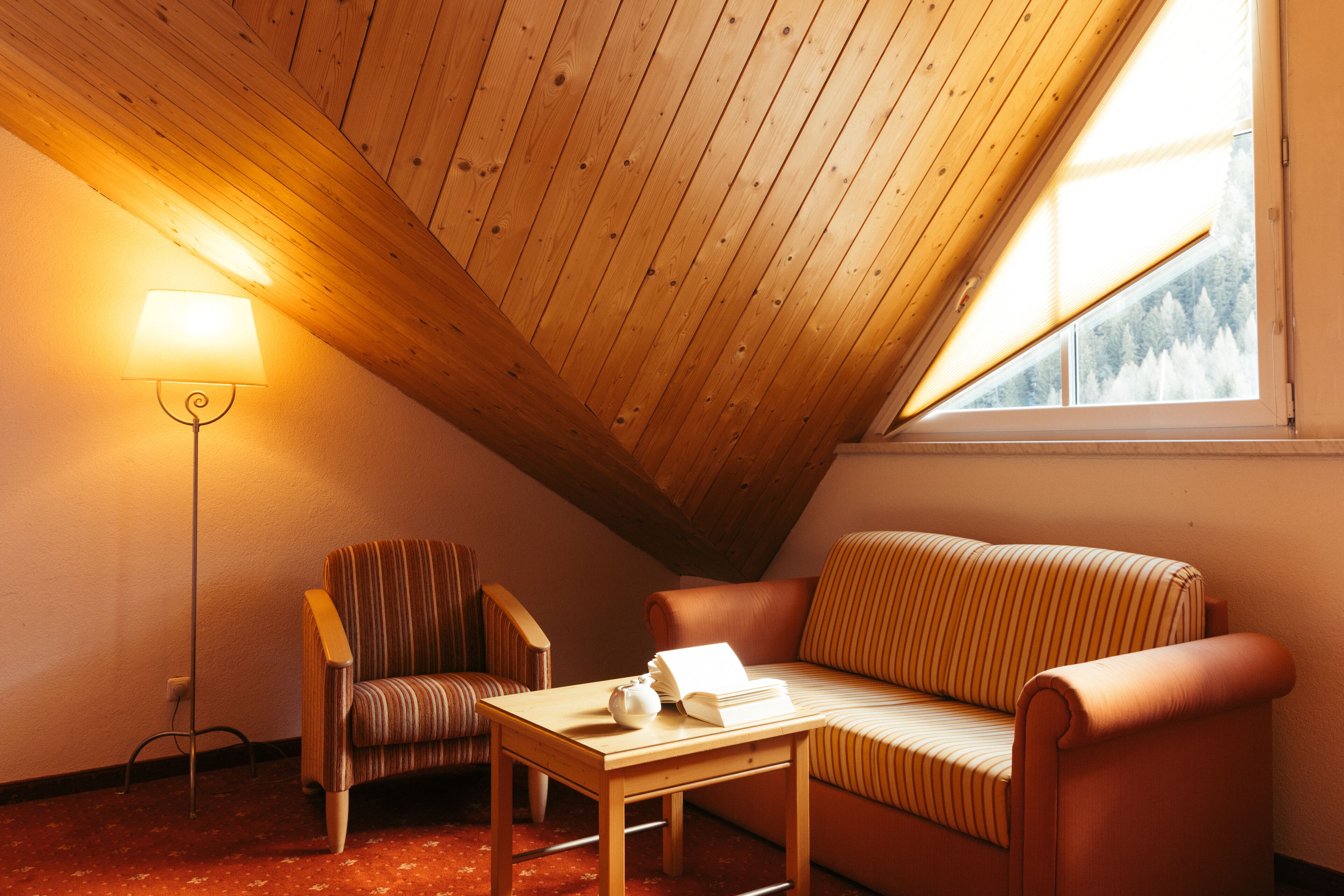 comfort double room | living area | flat-screen tv