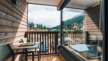 Comfort-Doppelzimmer im Neubau | Ausblick vom Zimmer