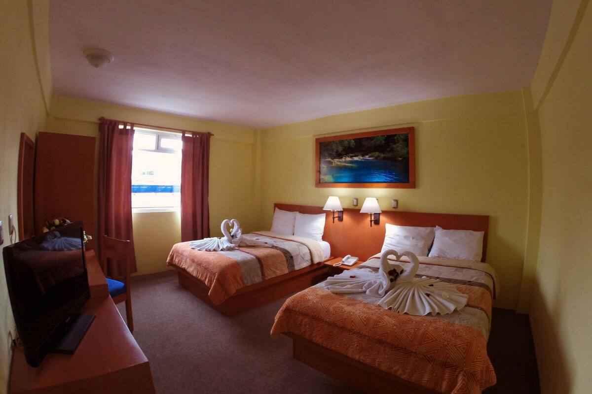 Free WiFi, bed sheets