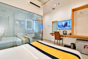 Comfort Double Room | Egyptian cotton sheets, premium bedding, memory-foam beds, minibar - S79 Residences La Rose Spa (Ho Chi Minh City)