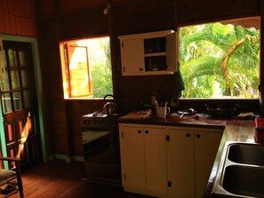 Apartment, 1 Bedroom | Private kitchen | Fridge, stovetop, toaster, toaster oven