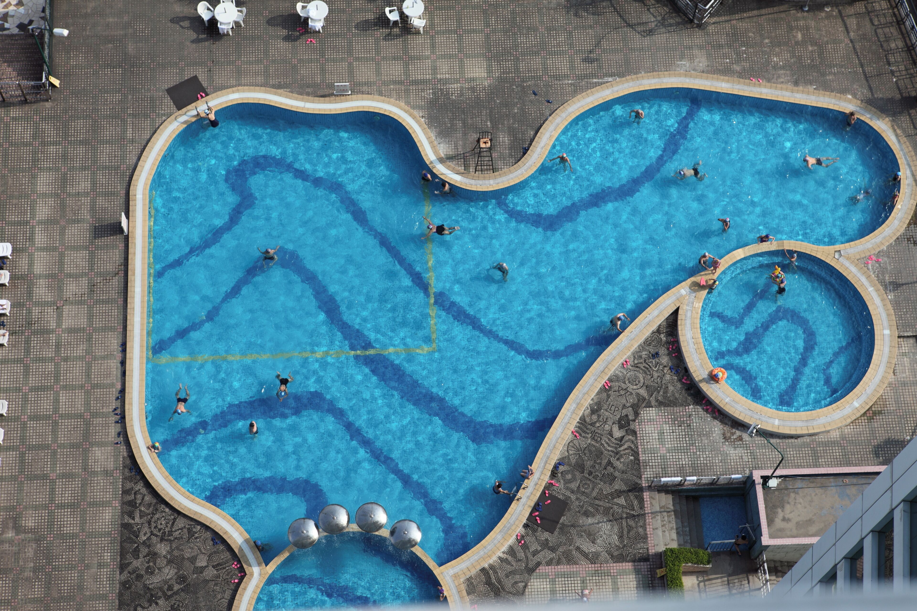 Seasonal outdoor pool