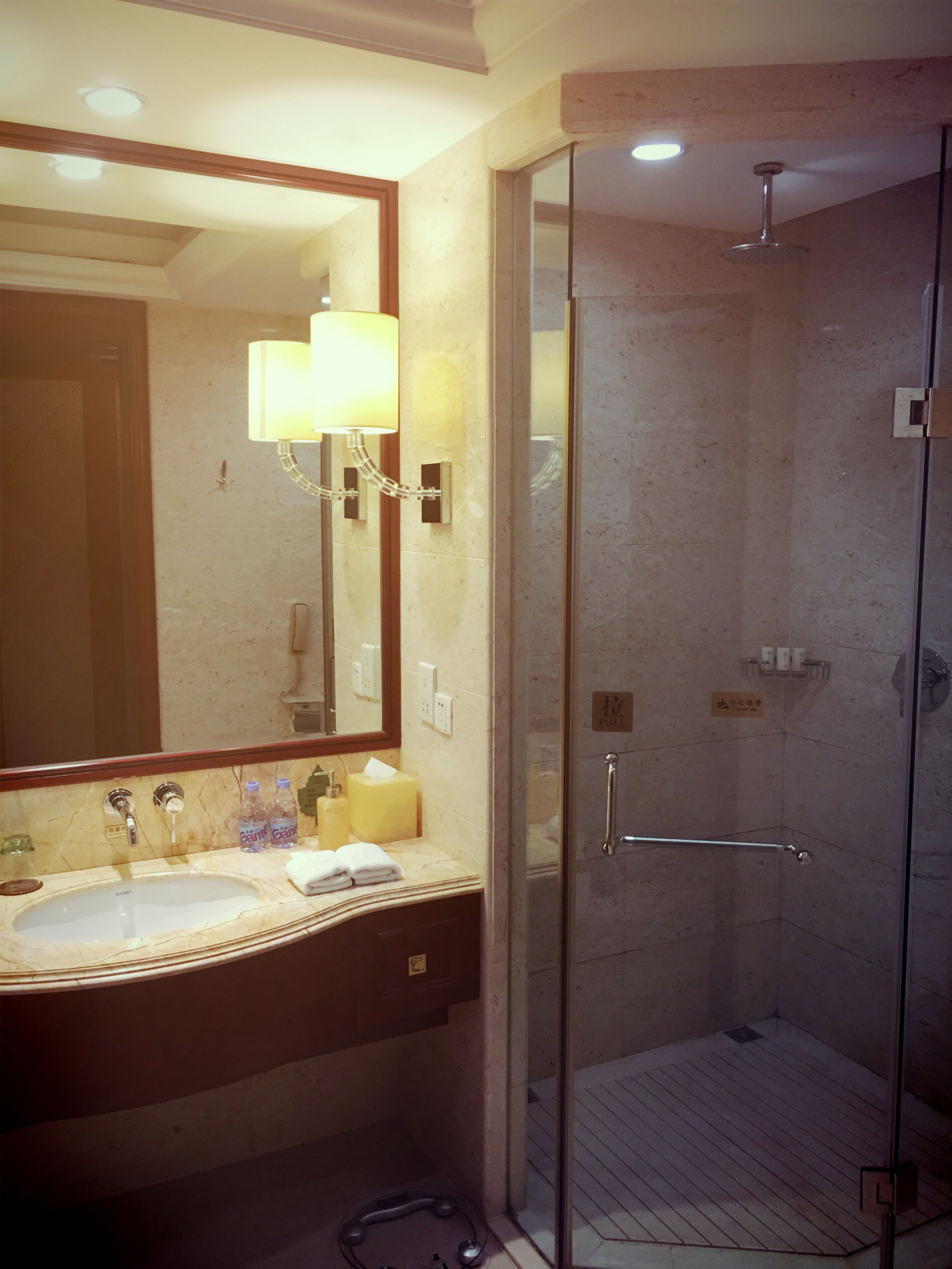 superior room, 1 king bed | bathroom | separate bathtub and shower, free toiletries, hair dryer, bathrobes