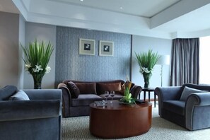 Lobby sitting area