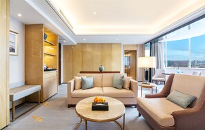 Executive Suite (executive suite) | Living room - Yun-Zen Jinling World Trade Plaza Hotel (Shijiazhuang)