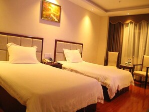 Free WiFi, bed sheets - GreenTree Inn Guangzhou Chimelong Paradise Yuangang Metro Station Hotel (Guangzhou)