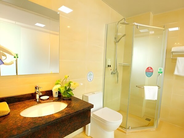 Bathroom - Greentree Inn Yangzhou Wanda Plaza Baixiang Road Express Hotel (Yangzhou)