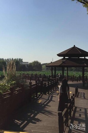 Outdoor dining - Orange Hotel Xi'an (Xi'an)