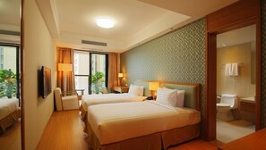 Deluxe Twin Room | Desk, blackout curtains, free WiFi - Huanshan Daguan Resort Apartment (Huangshan)
