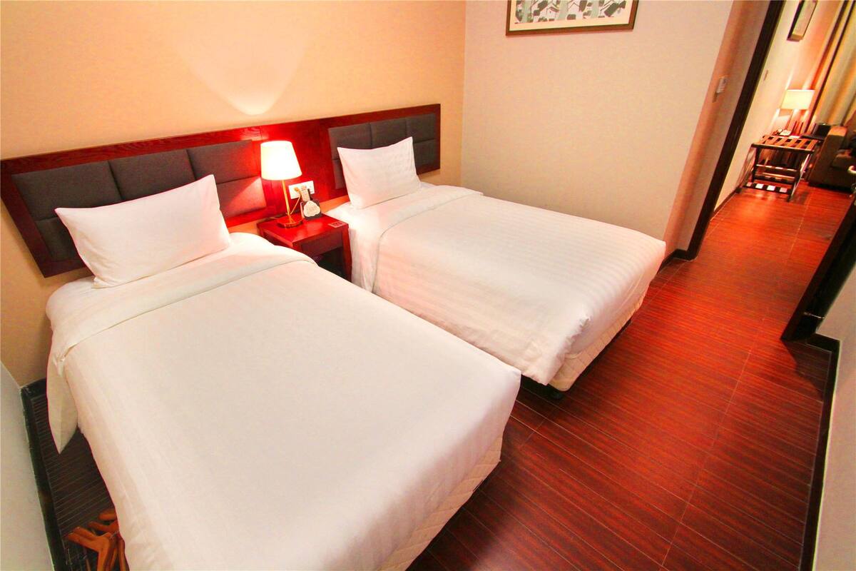Suite Deluxe | Escritorio, cortinas opacas, wifi gratis