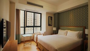 Standard Double Room with Garden-view | Desk, blackout curtains, free WiFi - Huanshan Daguan Resort Apartment (Huangshan)