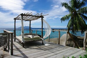 Terrace/patio - Bliss Hotel (Mahé Island)
