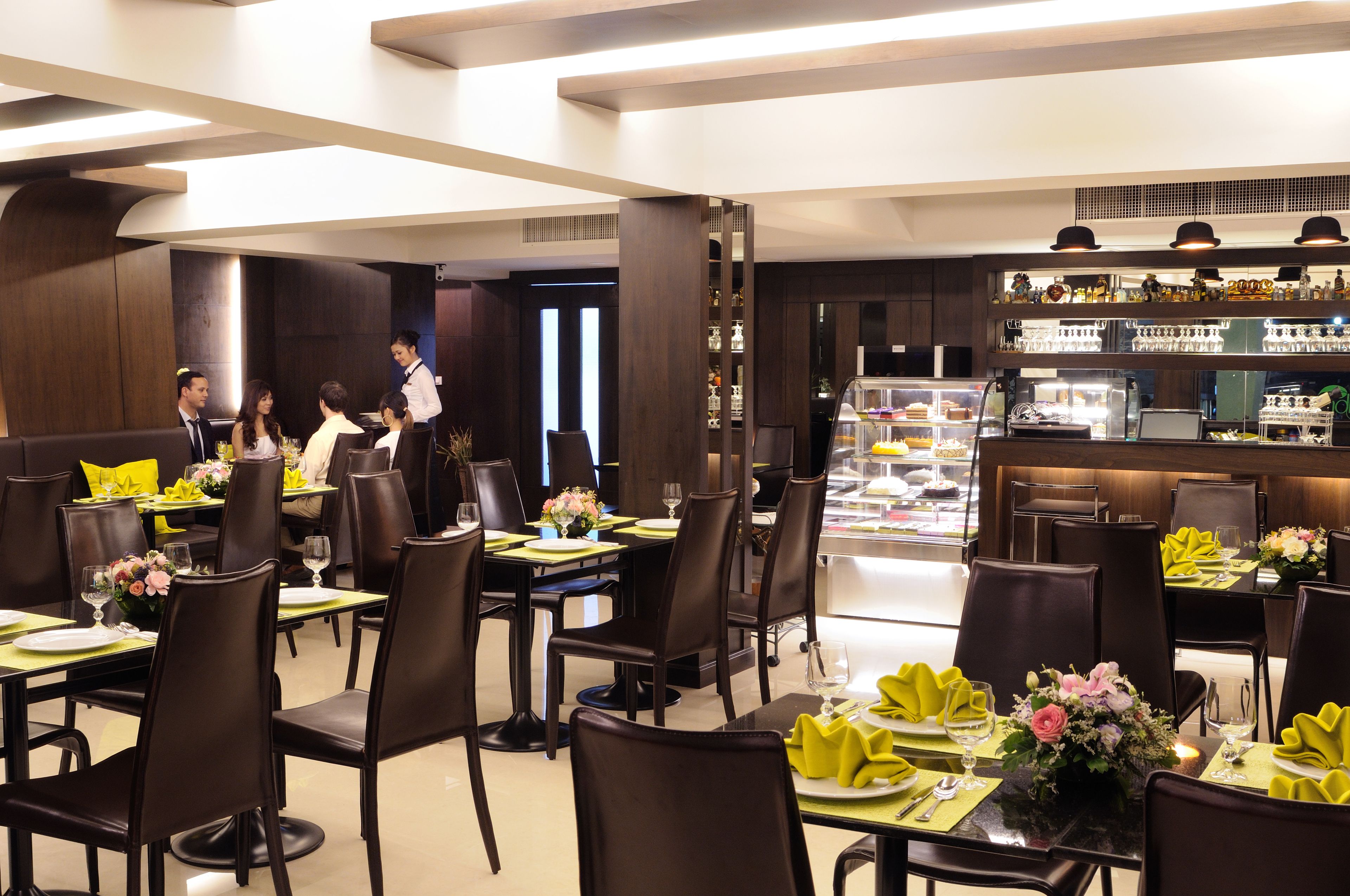 Daily buffet breakfast for a fee