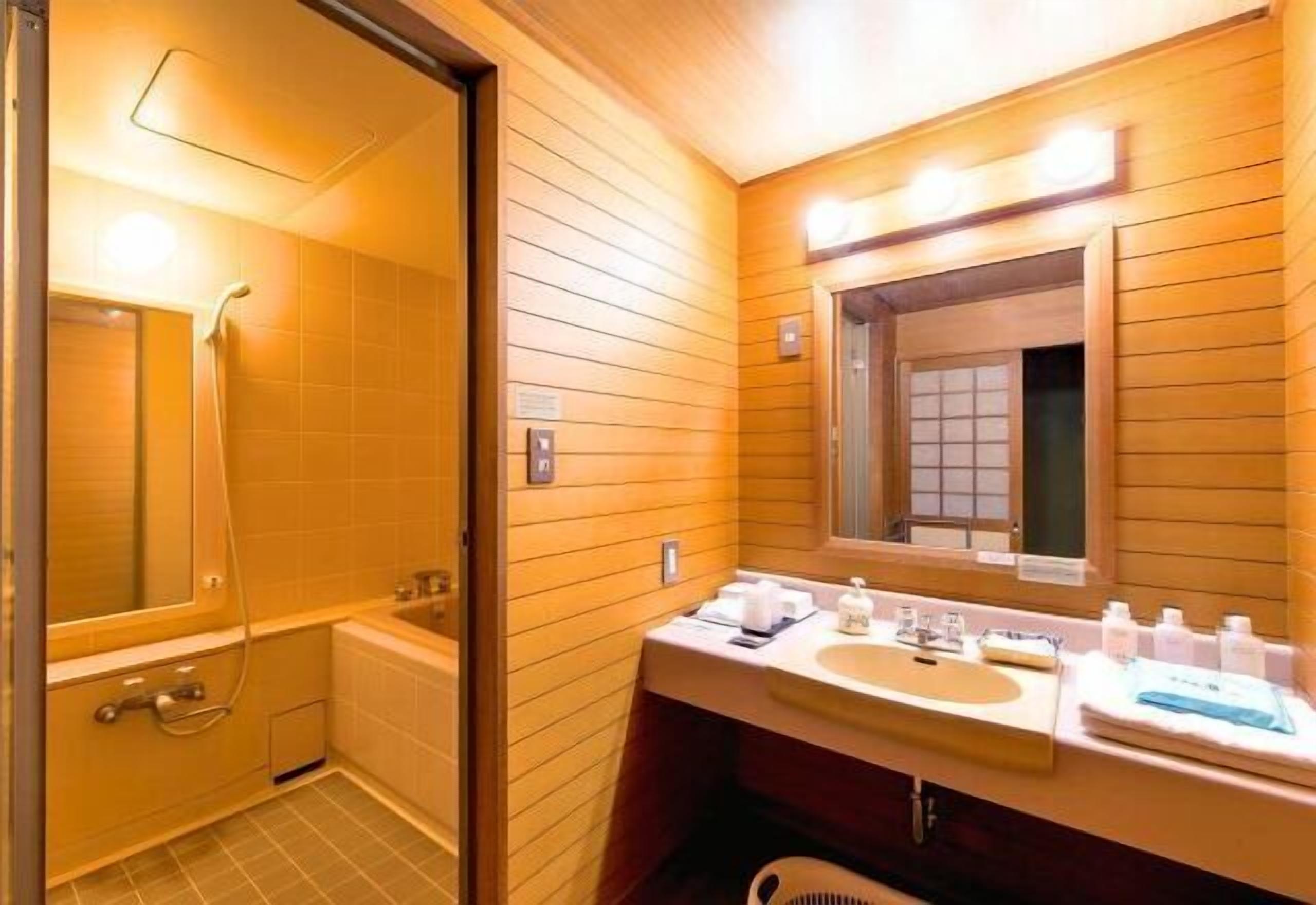 Bathroom | Combined shower/tub, free toiletries, hair dryer, electronic bidet