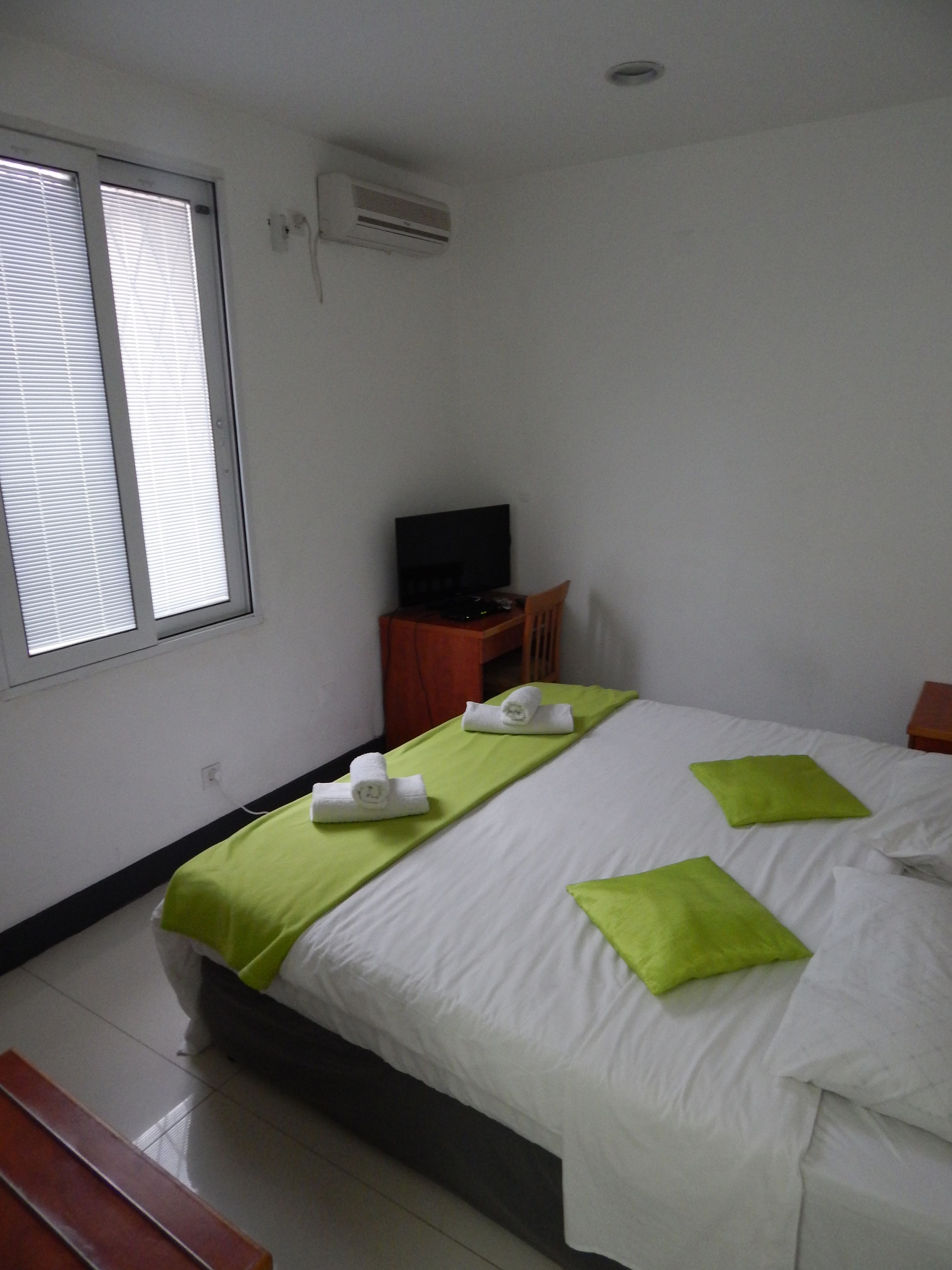 standard double room | desk, blackout curtains, iron/ironing board, free wifi