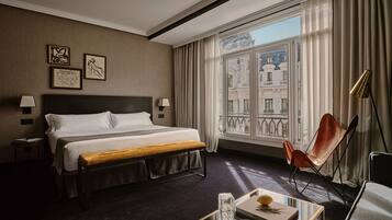 Draps en coton égyptien, literie de qualité supérieure, minibar